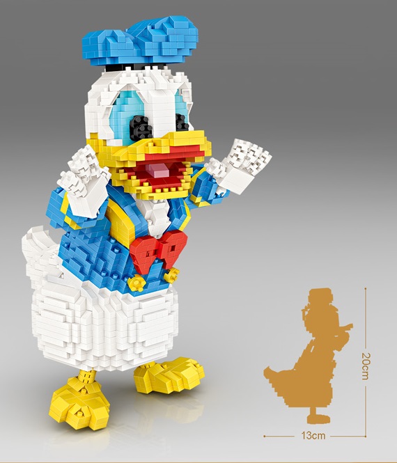 首页 线上商店 玩具 loz钻石积木 大型唐老鸭